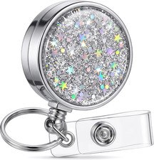 Retractable Badge Holder, Retractable Badge Reels,Lightweight Plastic Badge Reel
