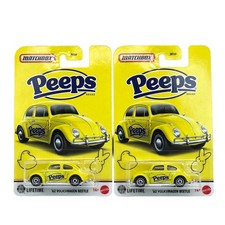 Matchbox 1962 Volkswagen Beetle Bug Yellow Peeps Candy Car 2026 Easter Lot 2 New