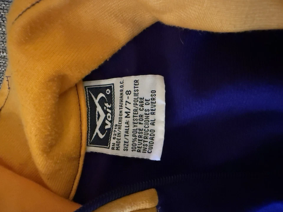 VintageLos Angeles Lakers Kobe Bryant Kids Warm up Jacket (one of a kind!) - Image 3 of 3