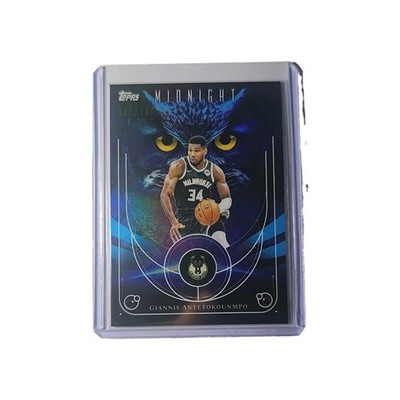 Giannis Antetokounmpo Topps Midnight 2025  Night Owls NO-13 Bucks /149