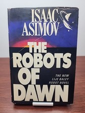 *Vintage* Robots of Dawn by Isaac Asimov (1983 1st Ed, 1st Printing Hardcover)