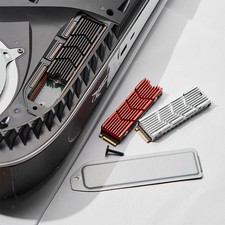 SSD Heat Sink Cover Durable Replaces Hard Disk Heat Sink for Gaming Console