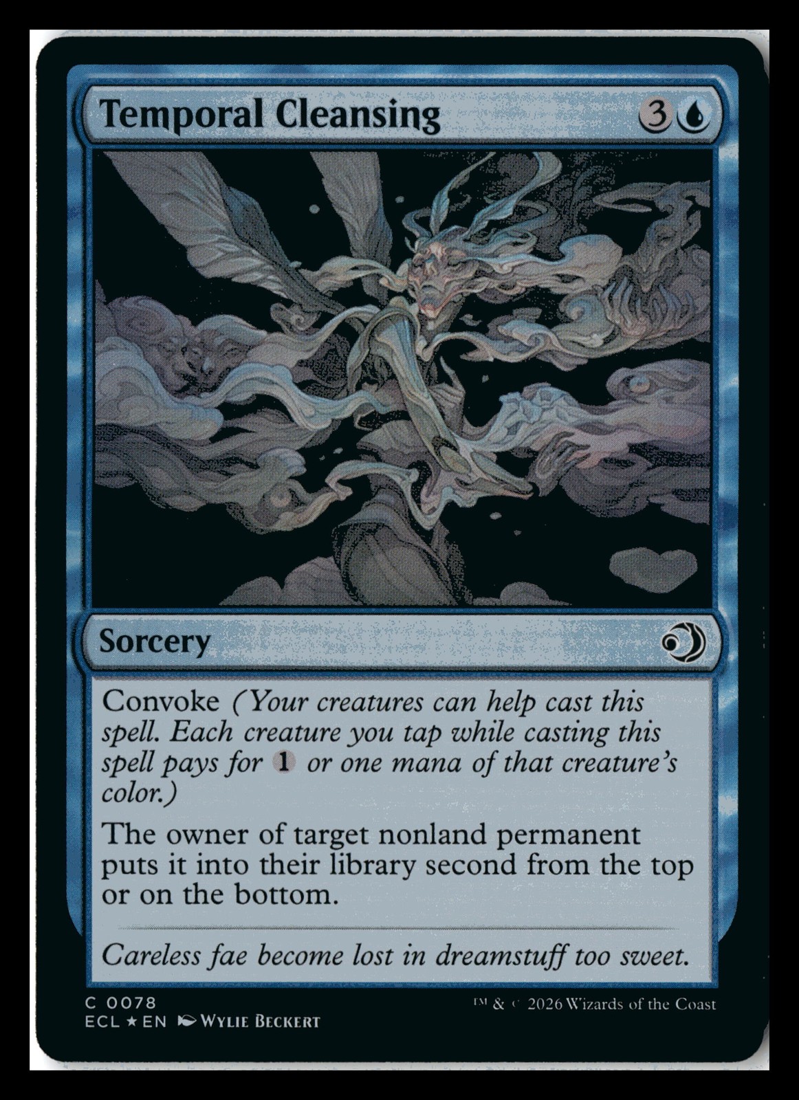 MTG #C0078 Temporal Cleansing ECL