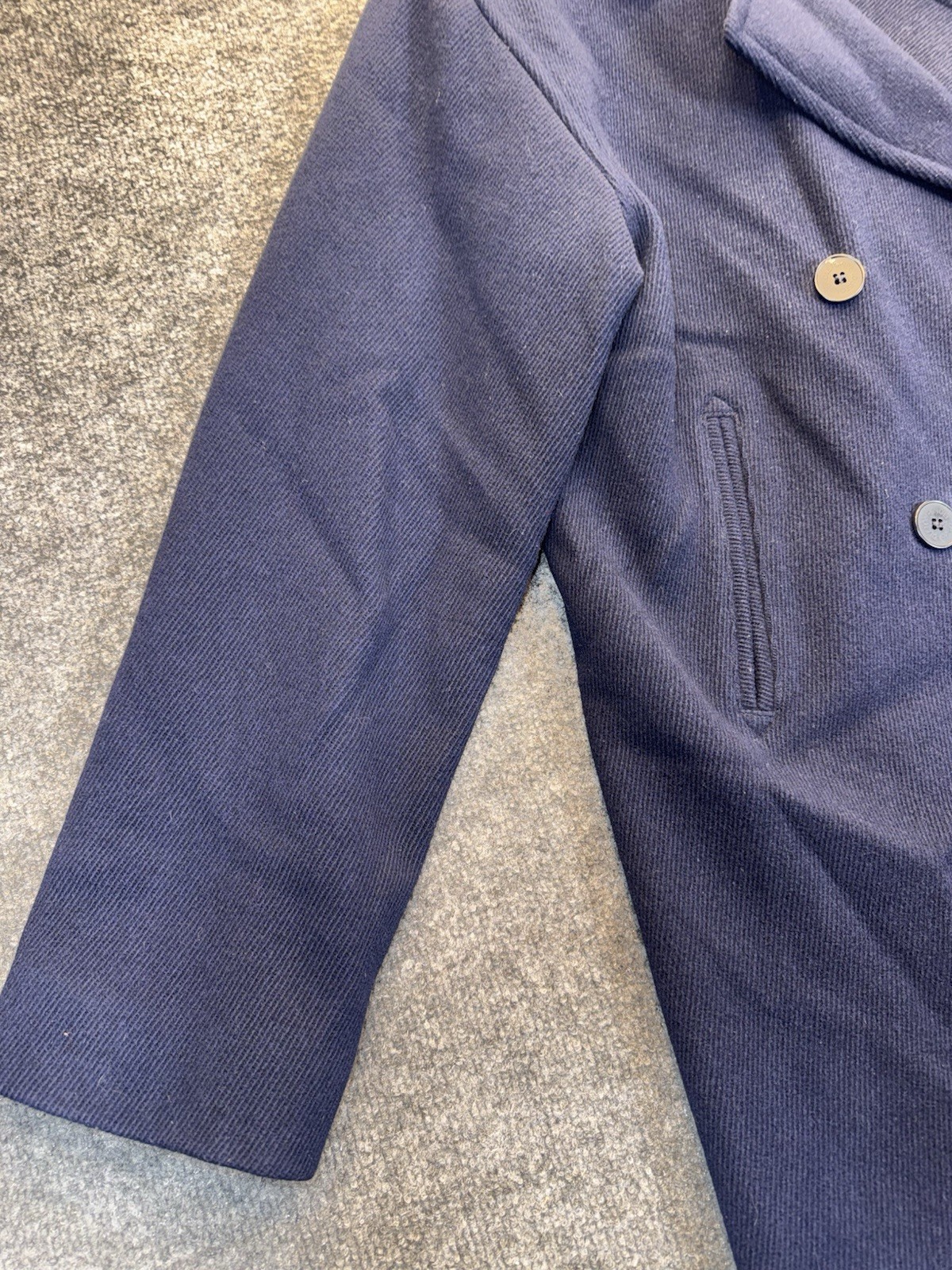 Pendleton Women’s Wool Peacoat Double Breasted Na… - image 3