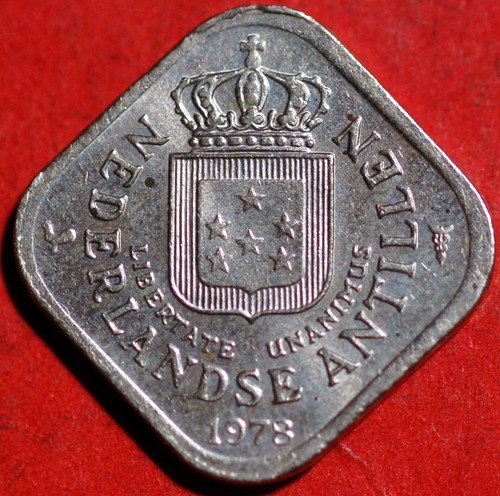 Netherlands Antilles 5 Cents 1978 KM# 13 - 第 2/2 張圖片