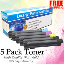 5-Pack Toner Cartridges Set for Dell 5130cdn 5130 5130CN 330-5846 HIGH YIELD
