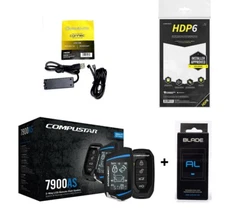 Compustar CS7900AS All-InOne 2-Way Remote Start Alarm + BLADE-AL +HDP6 + ADS-USB