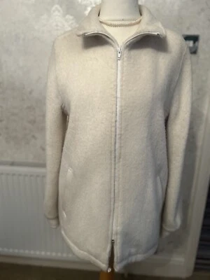 C&A Vintage Damen Zip Through Canda 80’s Brushed Fleece Jacke. 12. MR19598 - Bild 1 von 4