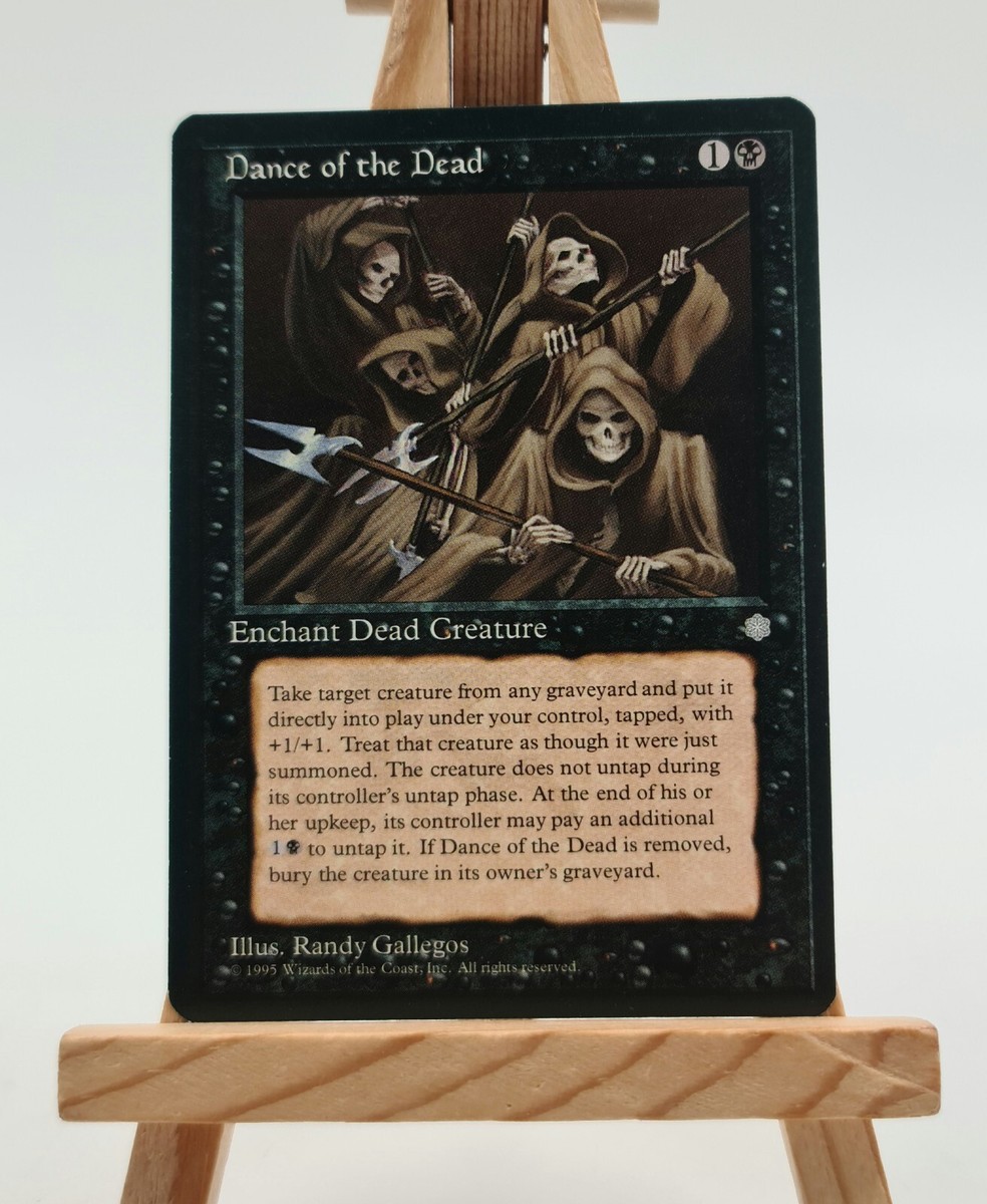 Dance of the Dead Ice Age Magic Karte MTG englisch (Totentanz) | eBay