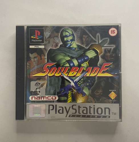 Soulblade Sony Playstation 1 PS1 PSX PAL Game No Manual Tested AUS Seller