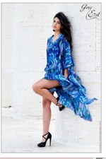 OFFERTA! CAFTAN donna,estate,copricostume,, mare, Chiffon,poliestere elast