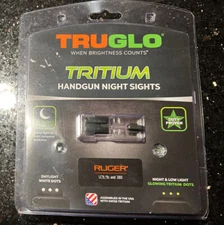 TRUGLO Ruger LC9, LC9S, LC380 Tritium Night Sight Set-TG231R2