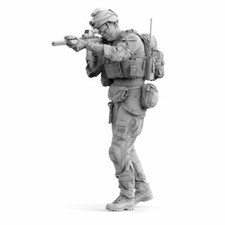 1/16 resin figure model Soldier unassembled