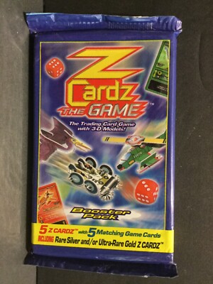 Z Card Shot Z Cardz the Game Trading Card Game TCG Sealed Booster Pack Sku40 | eBay