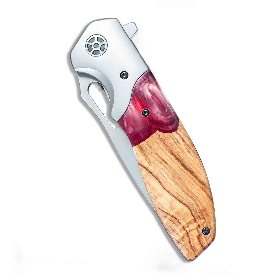 XTREMEDAWN Premium Pocket Knife Folding knife Camping Tactical Hunting Outdoor - image 3 of 4