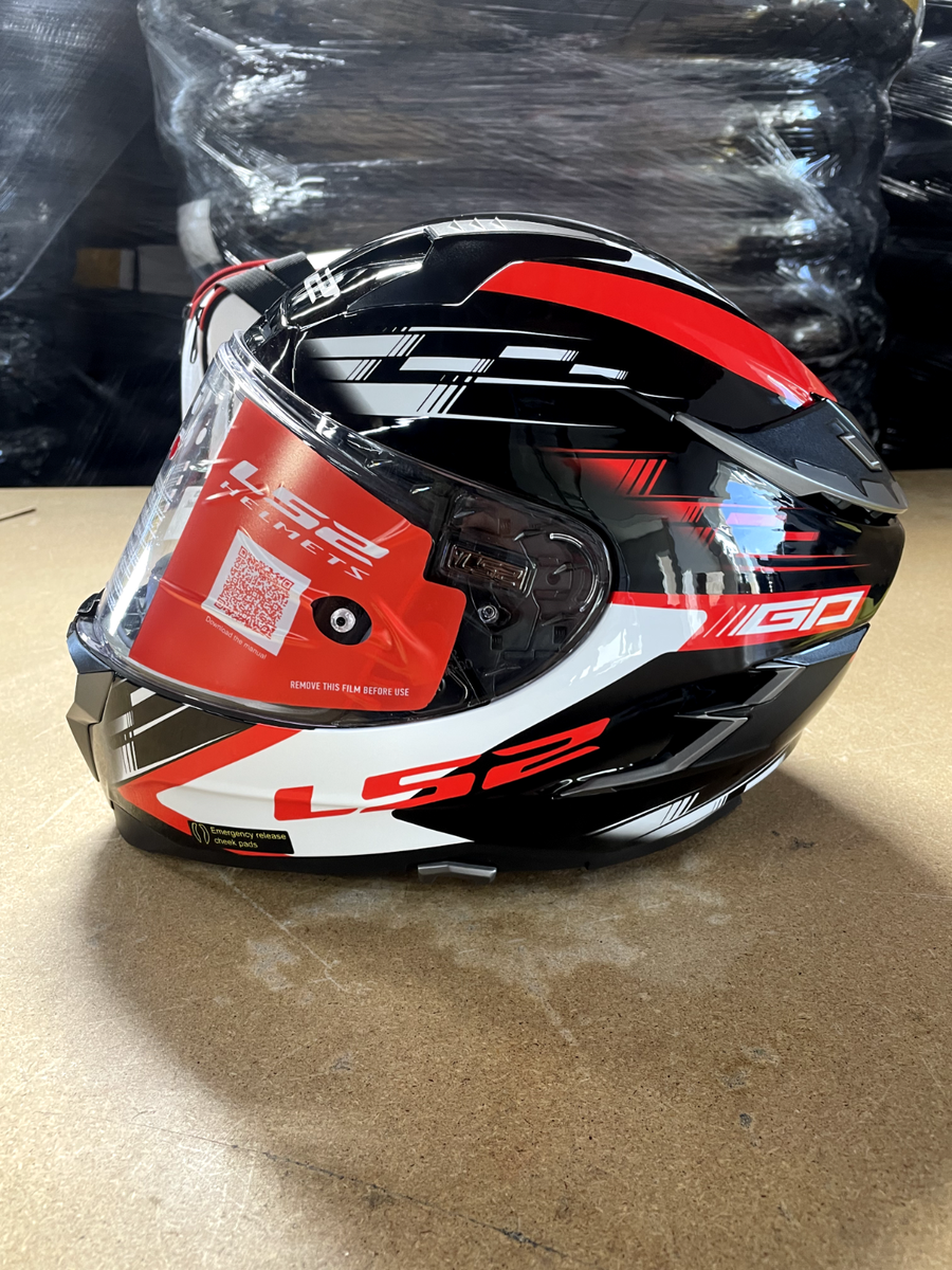 LS2 Helmets Challenger GT Full Face Street Helmet (GP Red / Black
