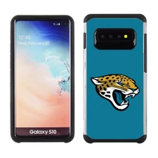 PBG NFL Jacksonville Jaguars Textured Case for Samsung Galaxy S10