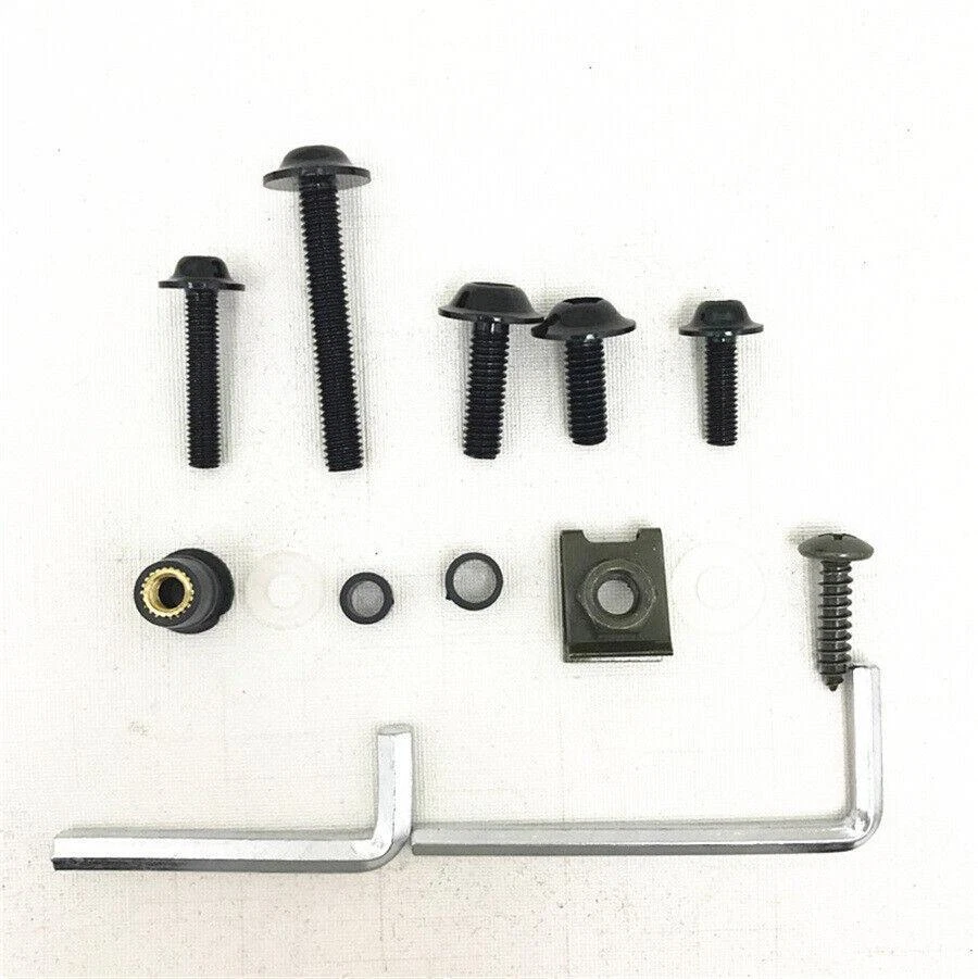 177x Clips Tornillos de Perno de Trabajo Faring Cuerpo Guardabarros Moto M6 M5 con Caja de Plástico Foto 3 de 4