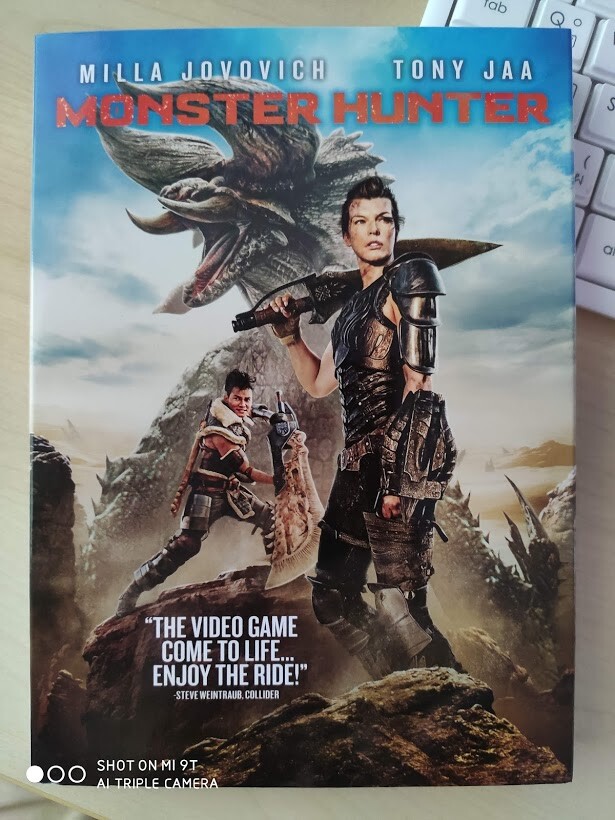 Monster Hunter (2020) DVD Region 3,4 Milla Jovovich, Tony Jaa