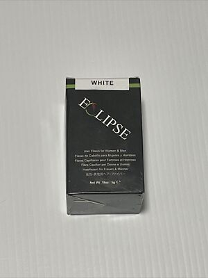 Eclipse Hair Fibers for Thinning 0.18 Ounce (Pack of 1), White