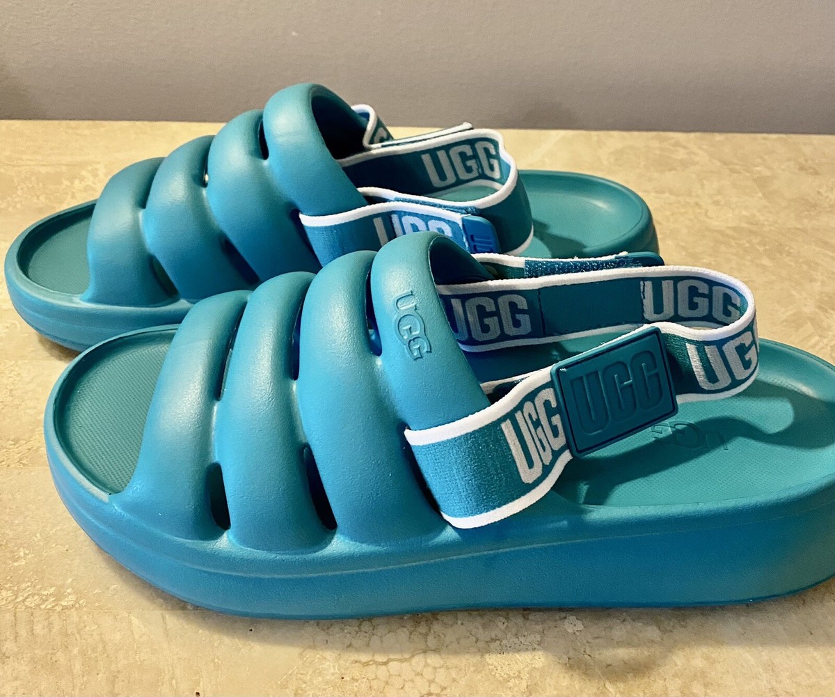 Authentic UGG Sport Super Comfort Waterproof Slides Sandals  display picture 1