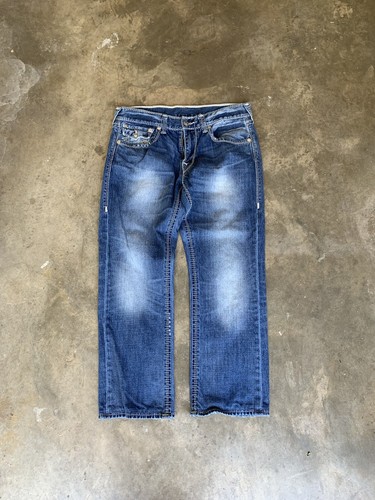 Dark Wash Relaxed Straight 