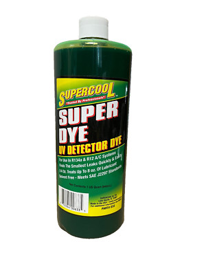 D32 - SUPERCOOL SUPER DYE UV DETECTOR DYE - 32OZ