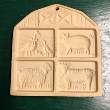 Vintage The Pampered Chef Farmyard Friends Cookie Press 1994 Made In Usa