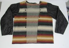 WOOLRICH JACKET LINER WOOL SOUTHWEST BLANKET PATTERN XL Tall  Rugged Wear