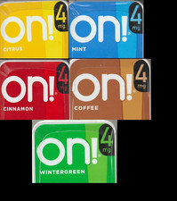 ON Variety Lozenge 4 mg 5 PACKS 100 PIECES TOBACCO FREE Coffee Mint Cinnamon