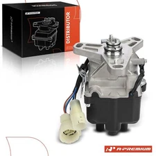 A-Premium Ignition Distributor w/ Cap & Rotor for Honda CRX Civic L4 1.5L 1.6L