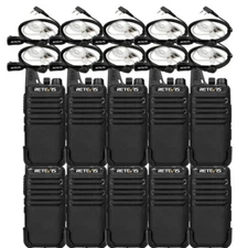 Long Range Walkie Talkies Retevis RT22 Two Way Radios Vox For Hospital/School