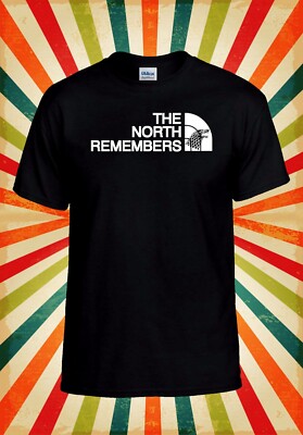 The North Remembers Game of Thrones Herren Damen Unisex Baseball T-Shirt Oberteil 3201