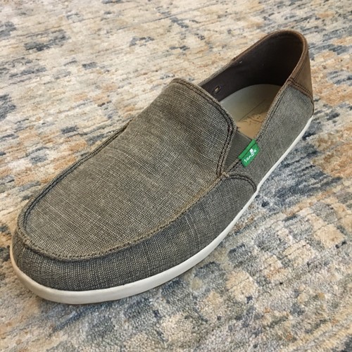 Sanuk Casa Vintage Boat Canvas Loafers 