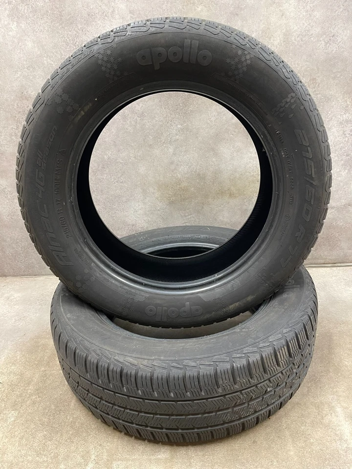 2 x 215/60 R17 100H GANZJAHRESREIFEN - Apollo Alnac 4G AllSeason (6mm) - Bild 3 von 4