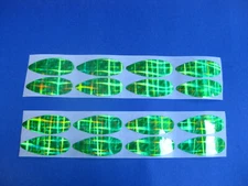 16 Chart Hyper Prism #5 Willow Blade Die Cut Lure Tape Holographic Fishing Spoon