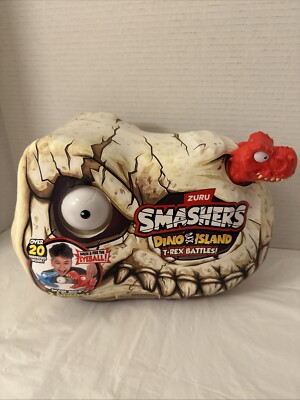 Smashers Dino Island T-Rex Battles by ZURU 20+ Surprises