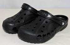 Crocs Unisex Black Baya Clogs Shoes Men's 5 US / Women's 7 US