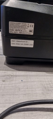 Hamilton Beach HBH650UK Tempest Blender, 1.9 L - Black - Picture 8 of 13