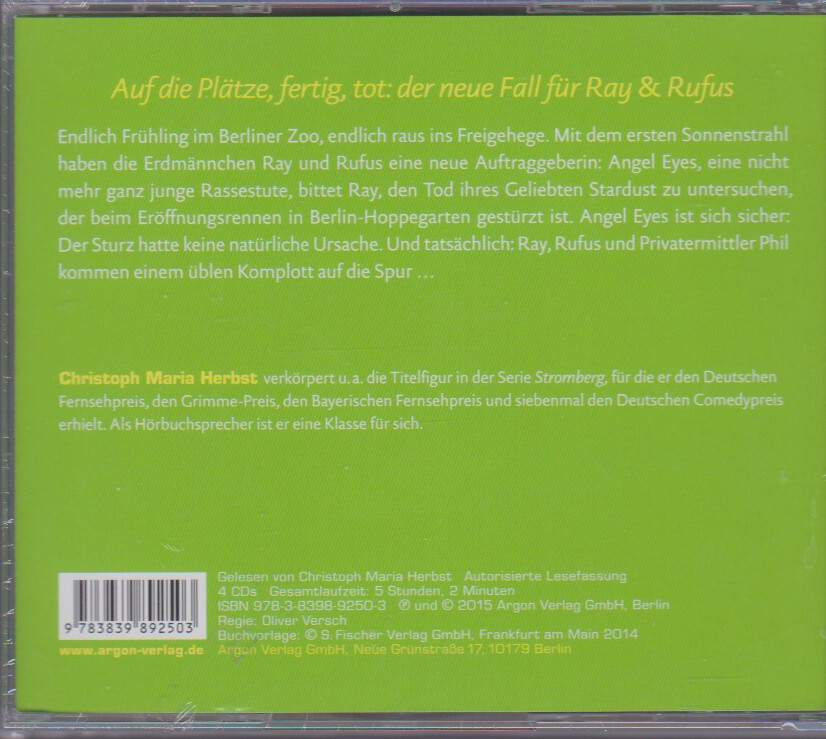 Thumbnail - Moritz Matthies Dumm Gelaufen Hörbuch 3 Cd Bn 01197