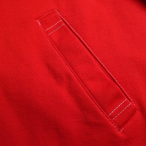 Sag Harbor Sport Women Jacket Red Hooded Size 1X Snap-Up Boating Beach Comfort - Picture 5 of 13