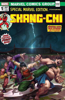 SHANG-CHI #1 DERRICK CHEW HOMAGE VARIANT LIMITED TO 1000 COPIES WITH COA