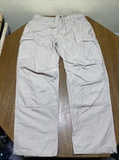 Guide Gear Mens Pants Beige 36x30”  NWOT 100% Cotton Cargo Ripstop