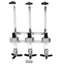 Wall Mounted Optic Bracket 3 bottle Rack 70cl 1L Spirit Bottle Holder Home Bar