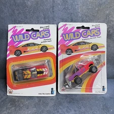 Zee Toys Wild Cars Rare High Roller Pick Up And Camaro Pro Stock 1989 NIB NRFB