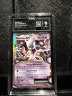 Pokémon Mewtwo EX 52/108 Evolutions Ultra Rare Holo TAG Graded 9