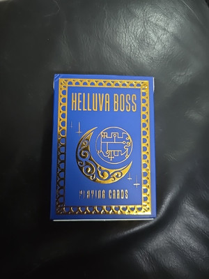 Helluva Boss Gold Foil Playing Cards Official Vivziepop