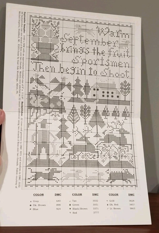 Prairie Schooler Pattern Booklet "September" Number 173 - Image 3 of 3