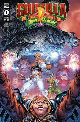 GODZILLA VS MMPR II #1 IDW PUBLISHING