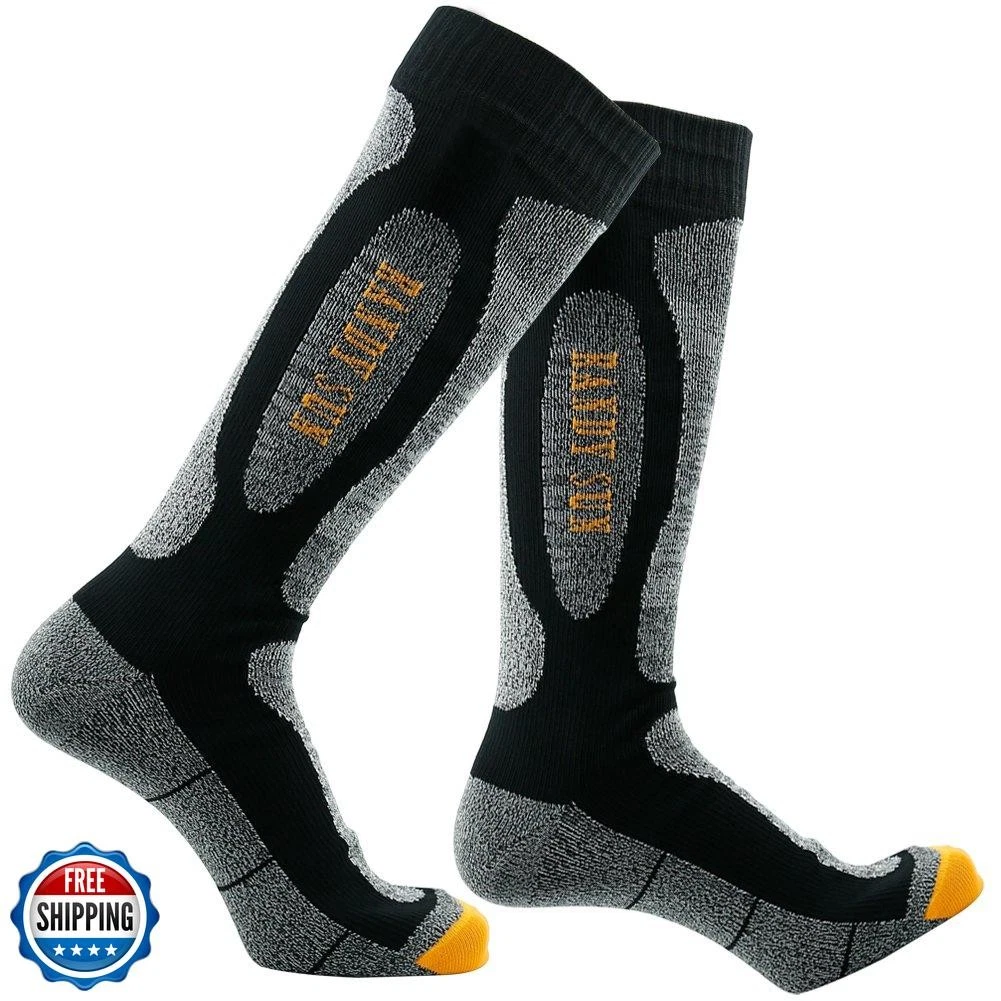 RANDY SUN Waterproof Hiking Socks, [SGS Certified] Men's Running Mountain Bik
